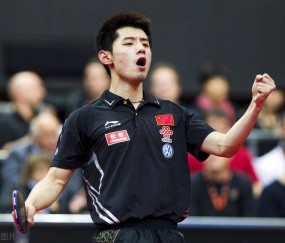 开云体育平台APP-乒乓球名将张继科备战次轮比赛