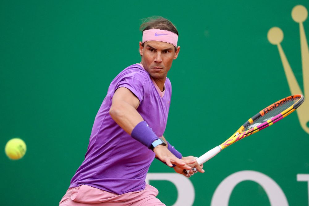 美网力克蒙特卡洛大师赛，纳达尔刷新纪录