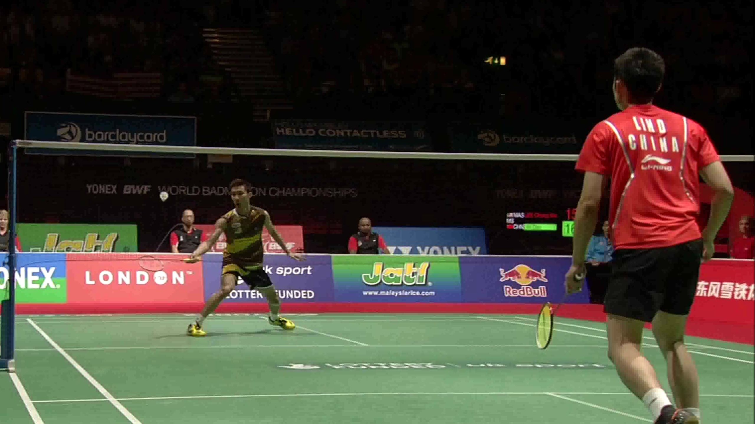 马来西亚羽毛球队爆冷韩国羽毛球队，林丹制霸全场